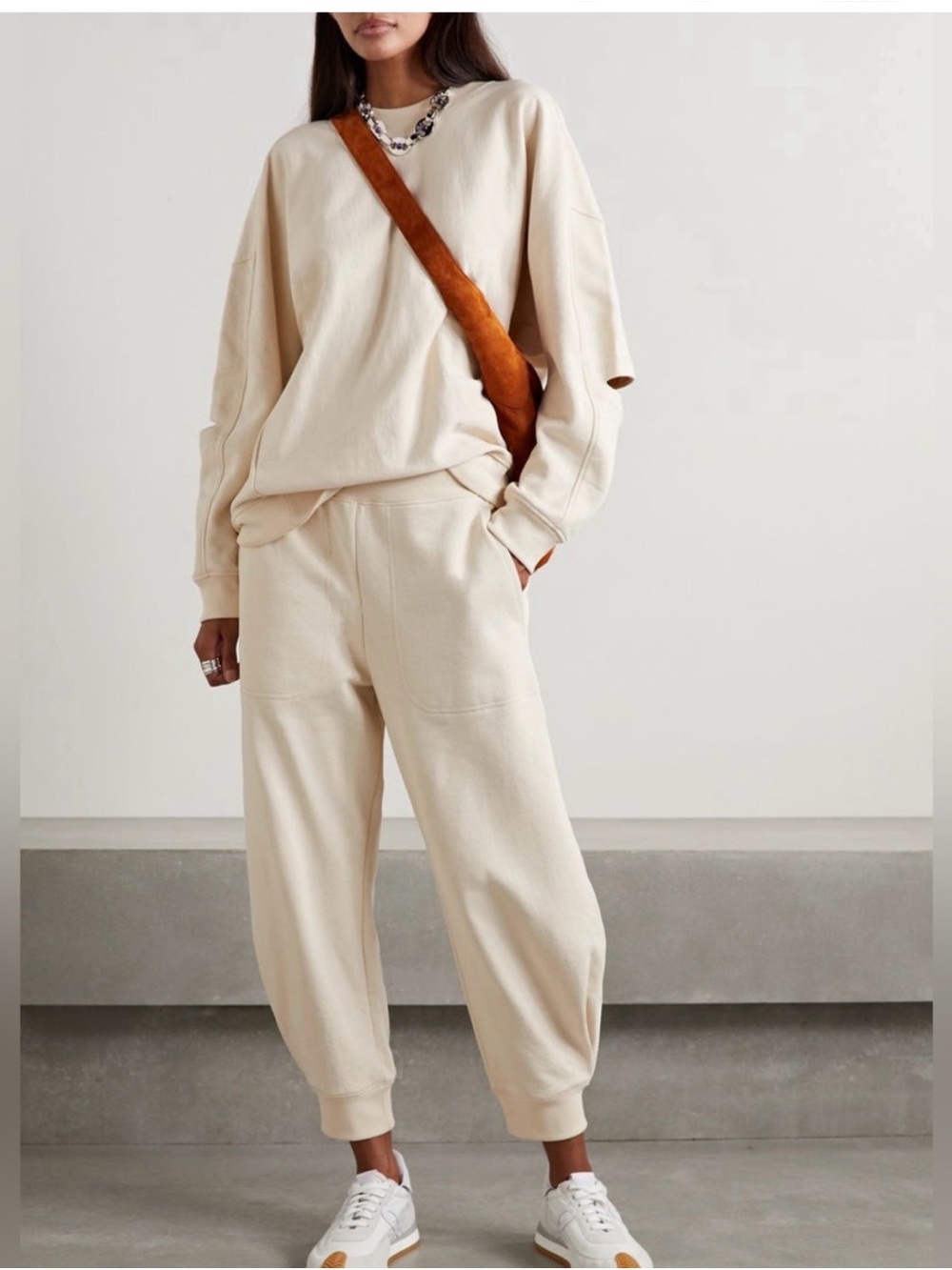 Tibi Women's Cream Luxury Sweatpants
Joggers Size XXS